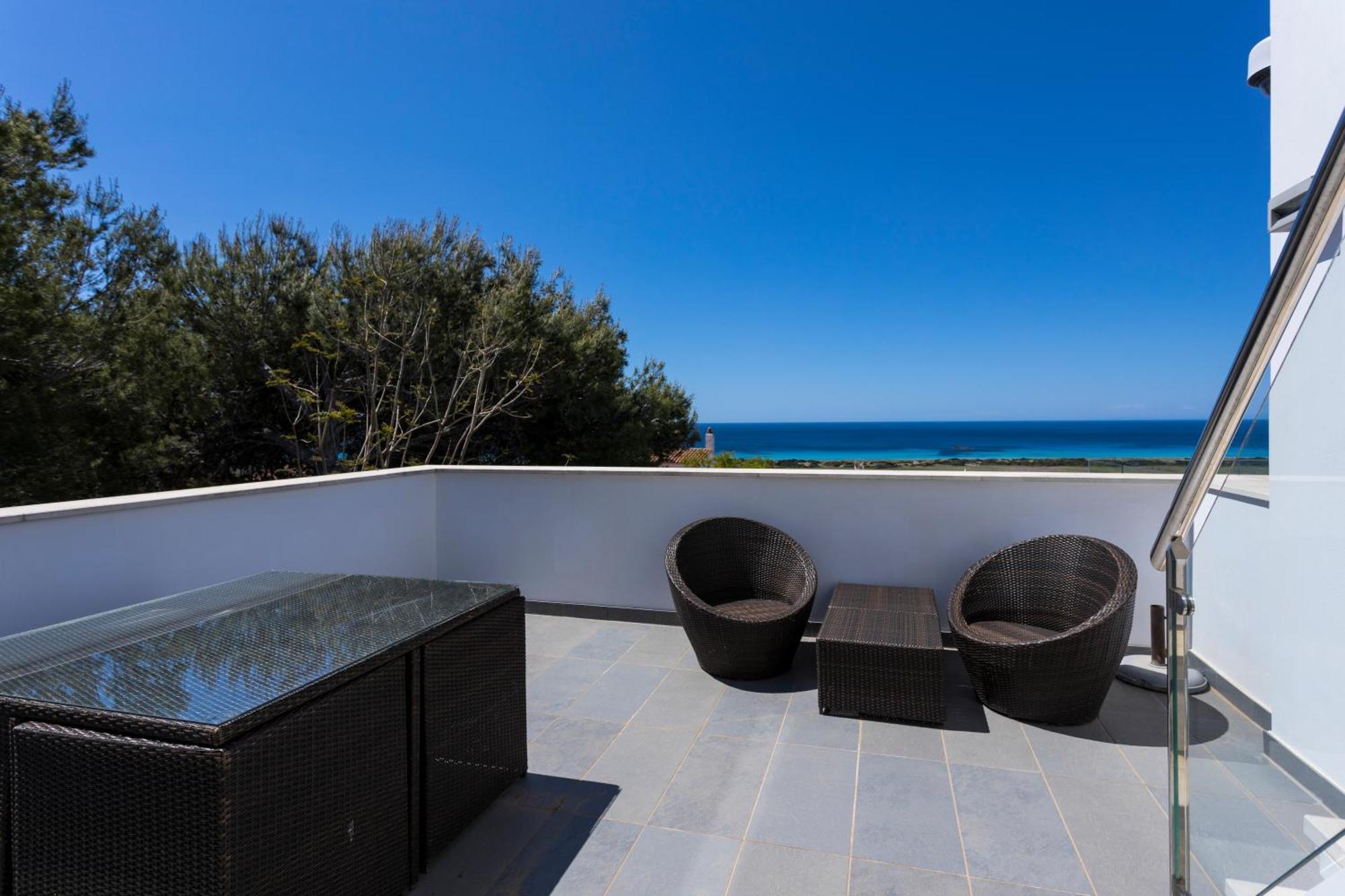 V196 Villa Brisa By Menorcarentals Villas Son Bou Exterior foto