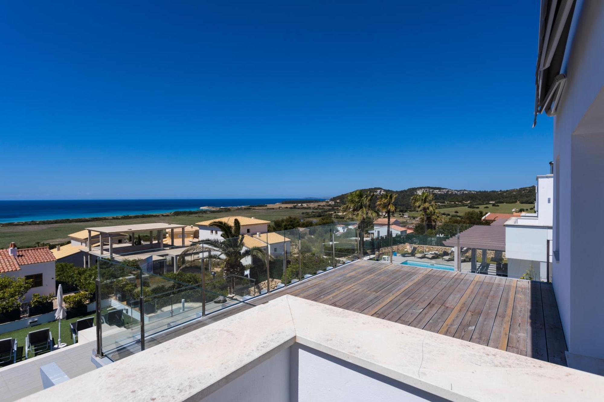 V196 Villa Brisa By Menorcarentals Villas Son Bou Exterior foto