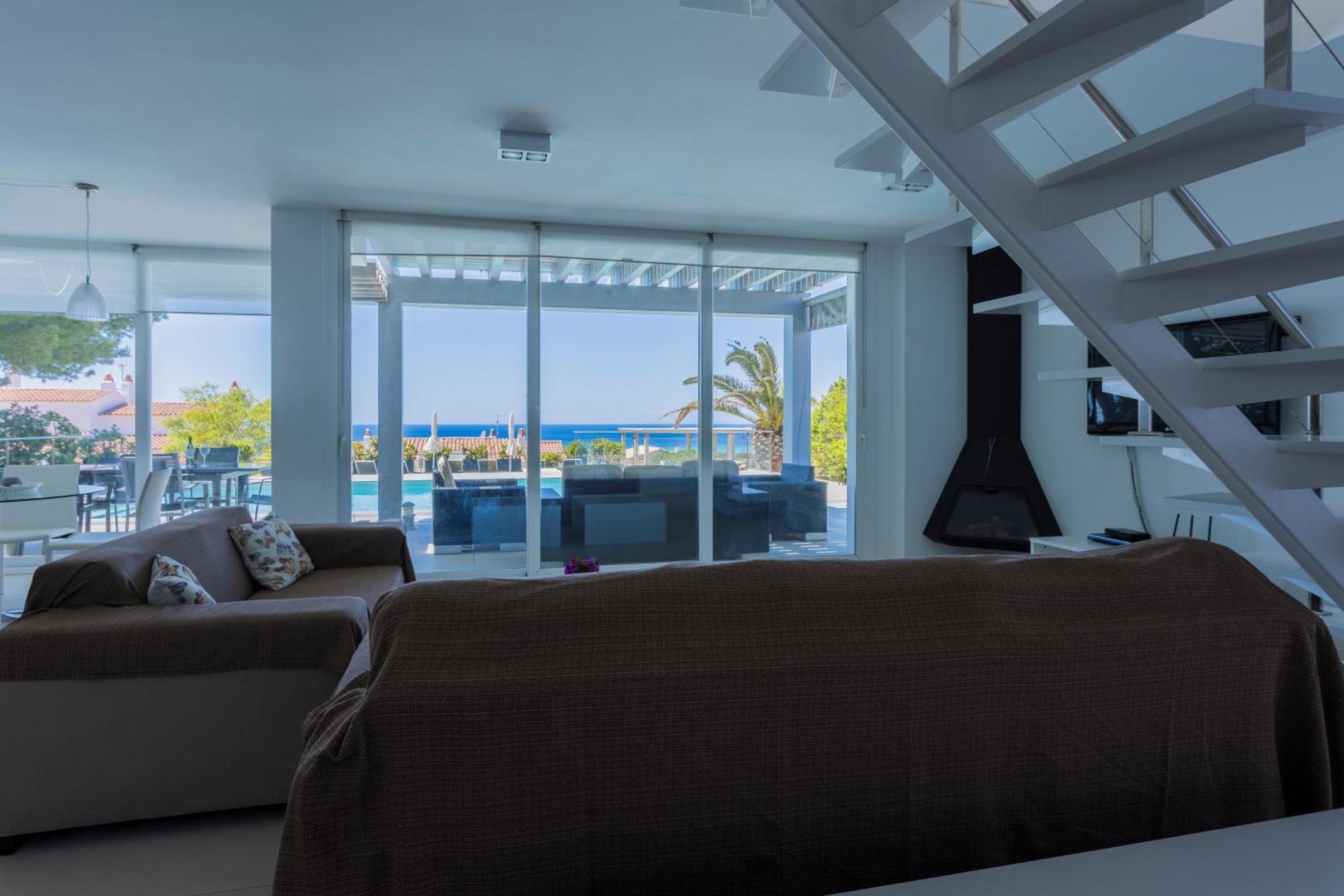 V196 Villa Brisa By Menorcarentals Villas Son Bou Exterior foto